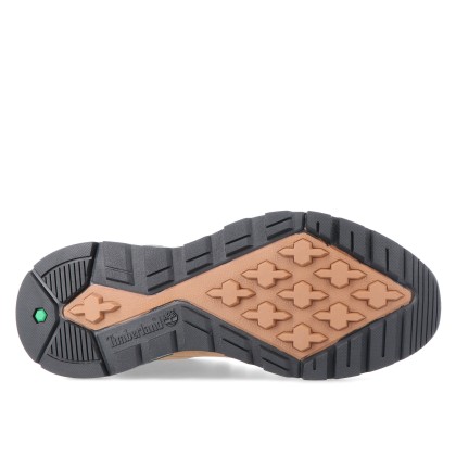 Timberland Sprint Trekker Mid Lace Up Sneaker Md Brown Nubuck W Green