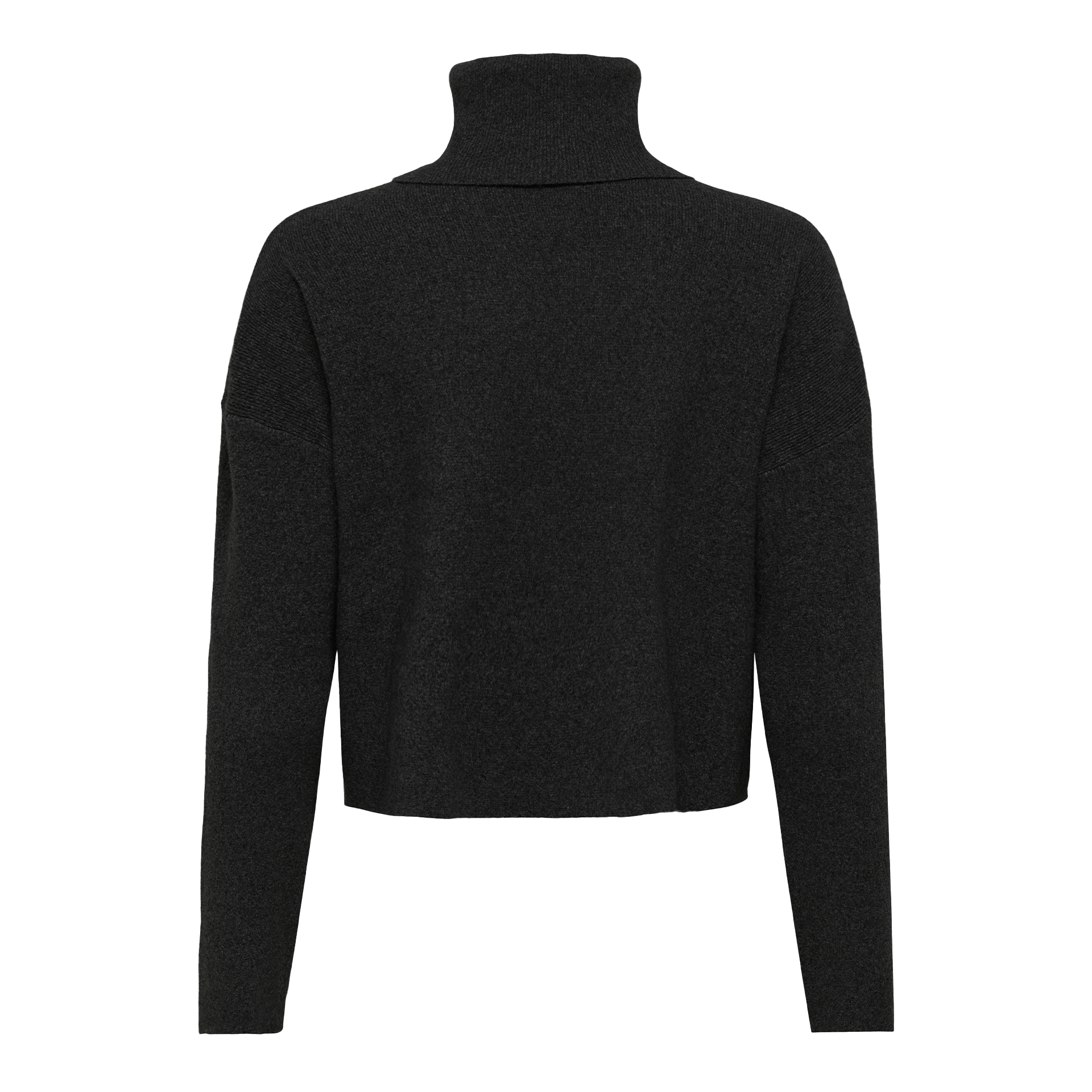 Only Camisola Ama Life Rib Rollneck Knt Black