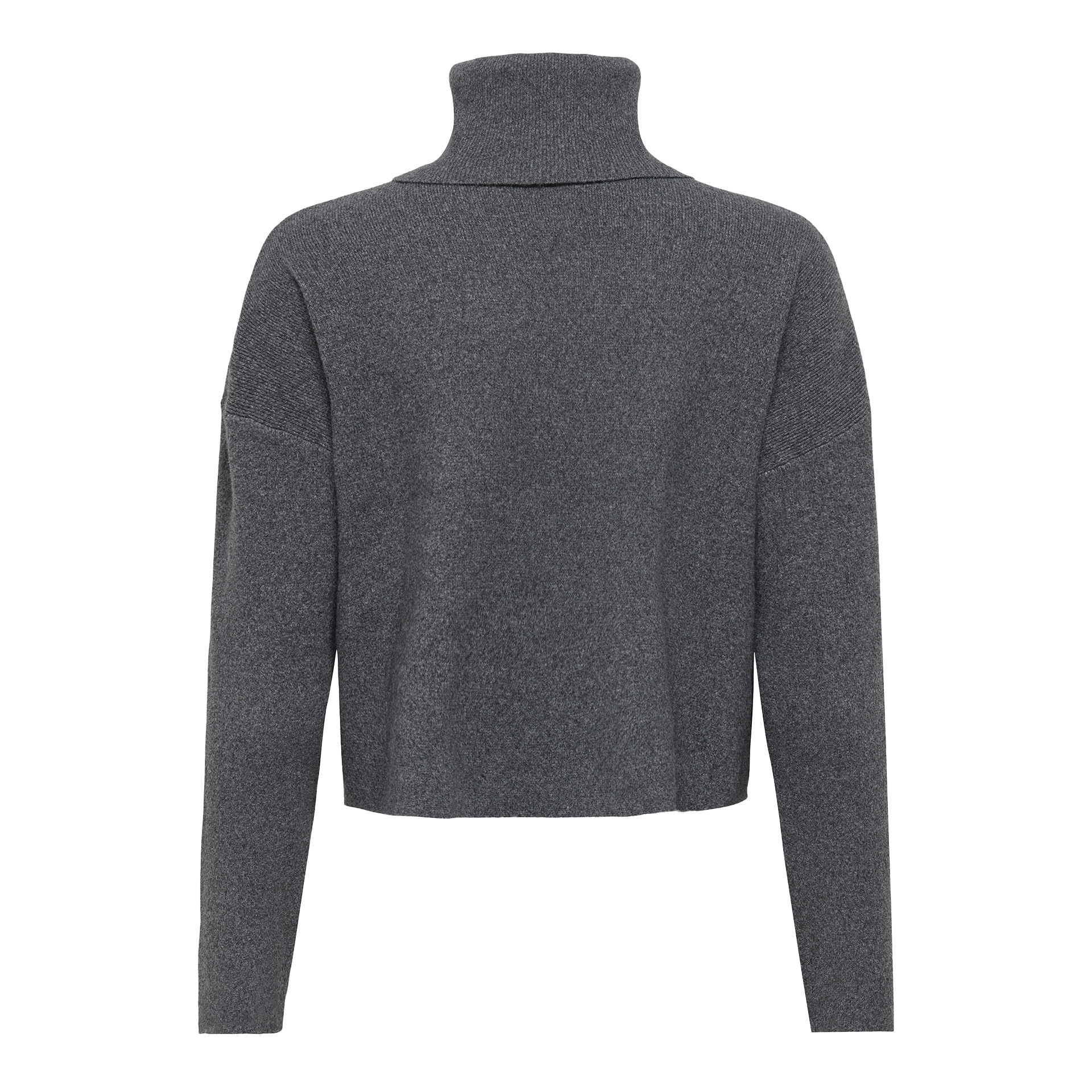 Only Camisola Ama Life Rib Rollneck Knt Medium Gre