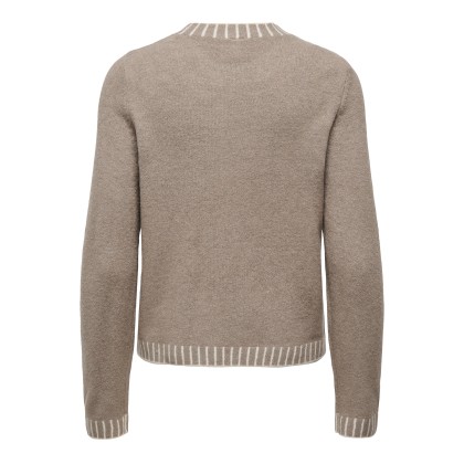 Only Camisola Fina Stitch O-Neck Knt Fung Only Camisola Fina Stitch O-Neck Knt Fung