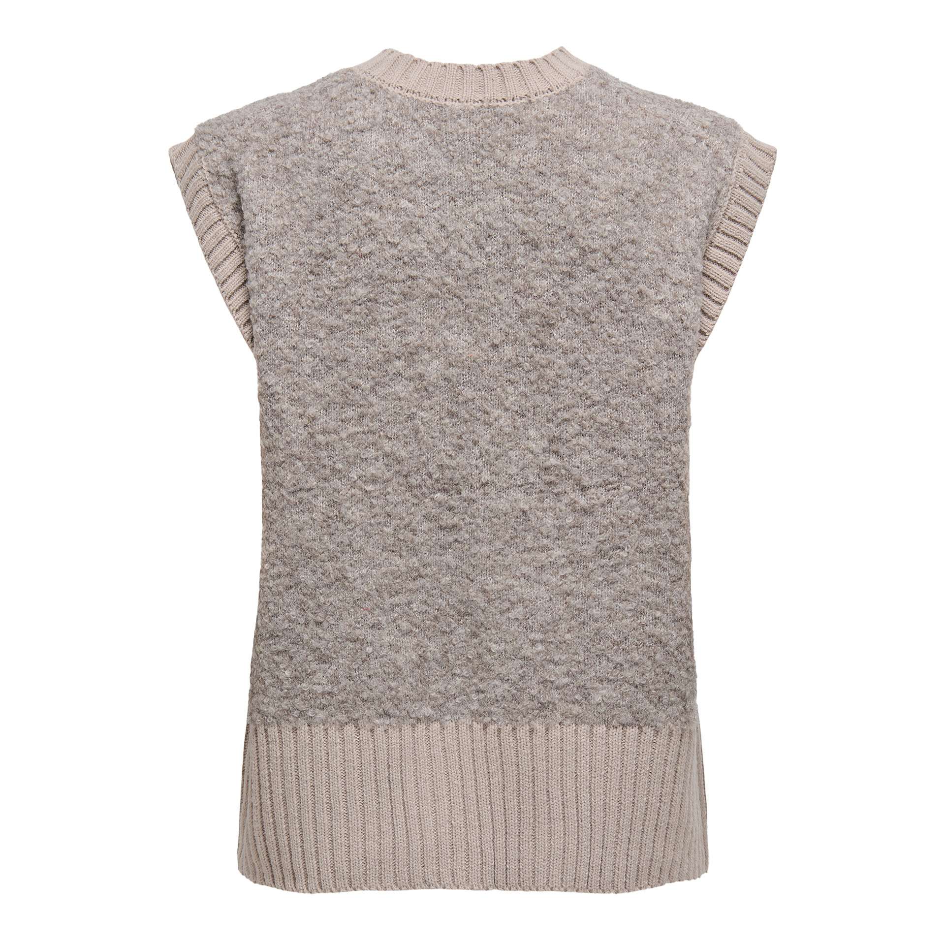 Only Vestido Cille Sl Knt String Melange