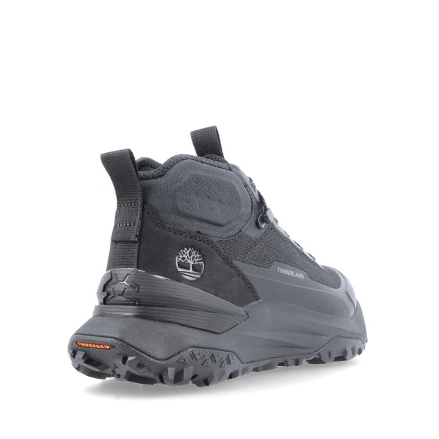 Timberland Motion Access Mid Lace Up Sneaker Black Mesh