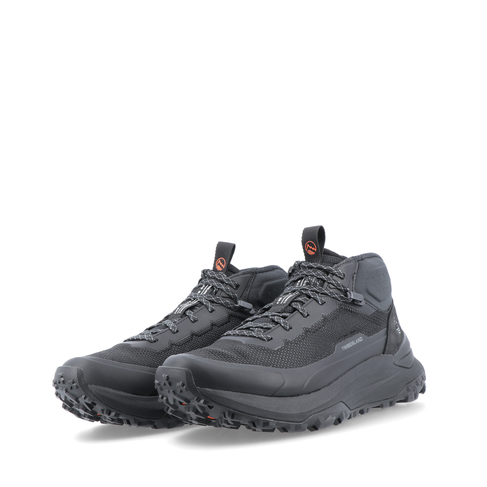 Timberland Motion Access Mid Lace Up Sneaker Black Mesh