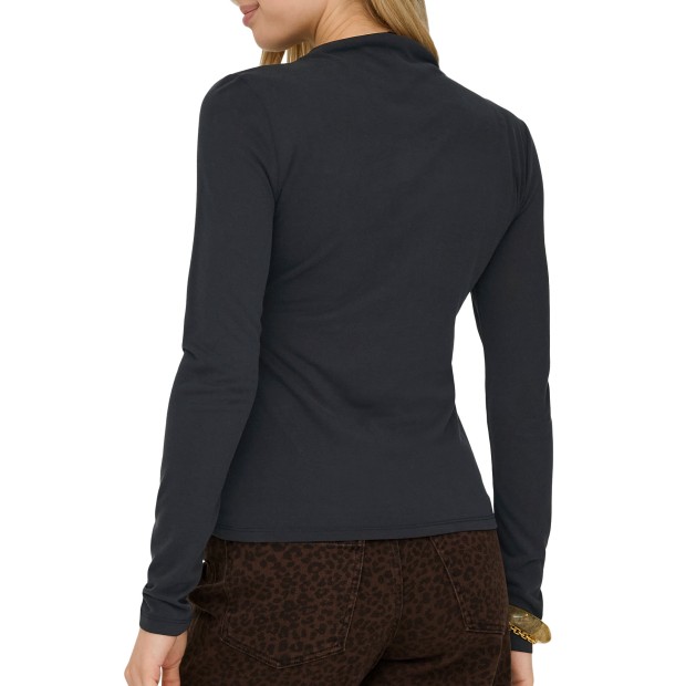 Only  Top Free Life  Drape Jrs Black
