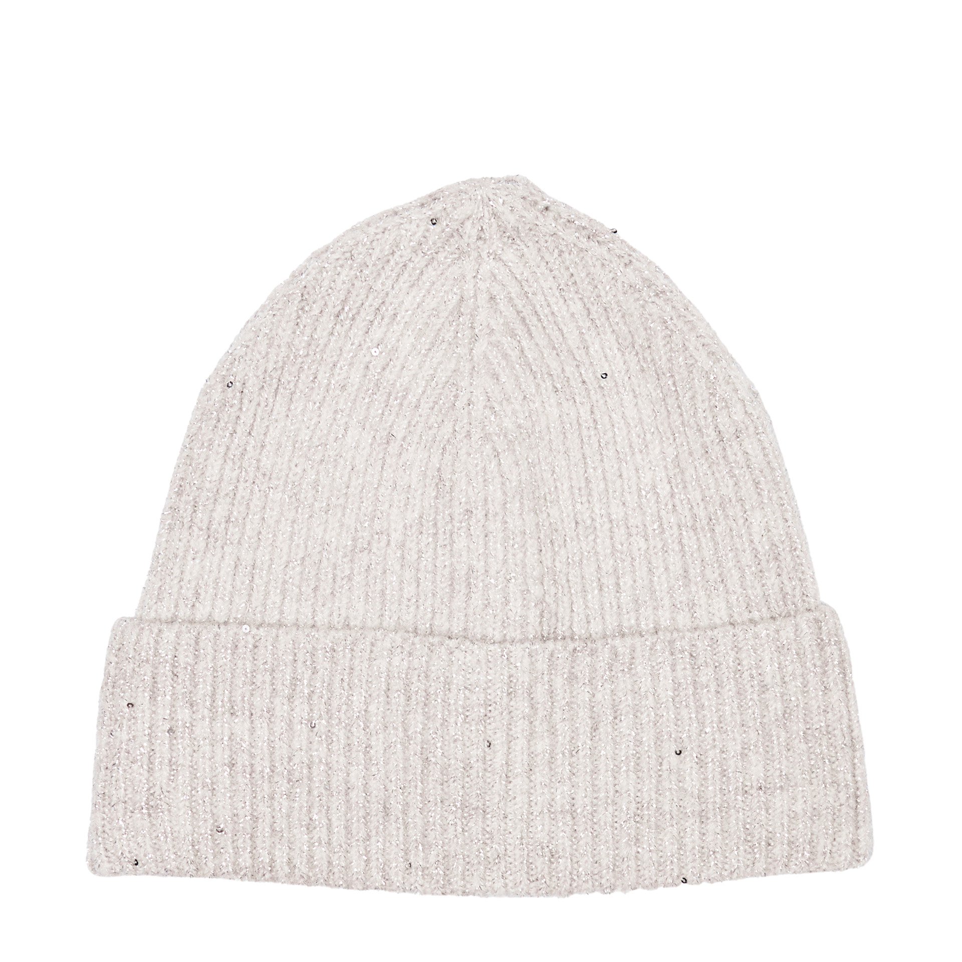 Only  Gorro Sola Glitter Knit Pumice Stone Silver