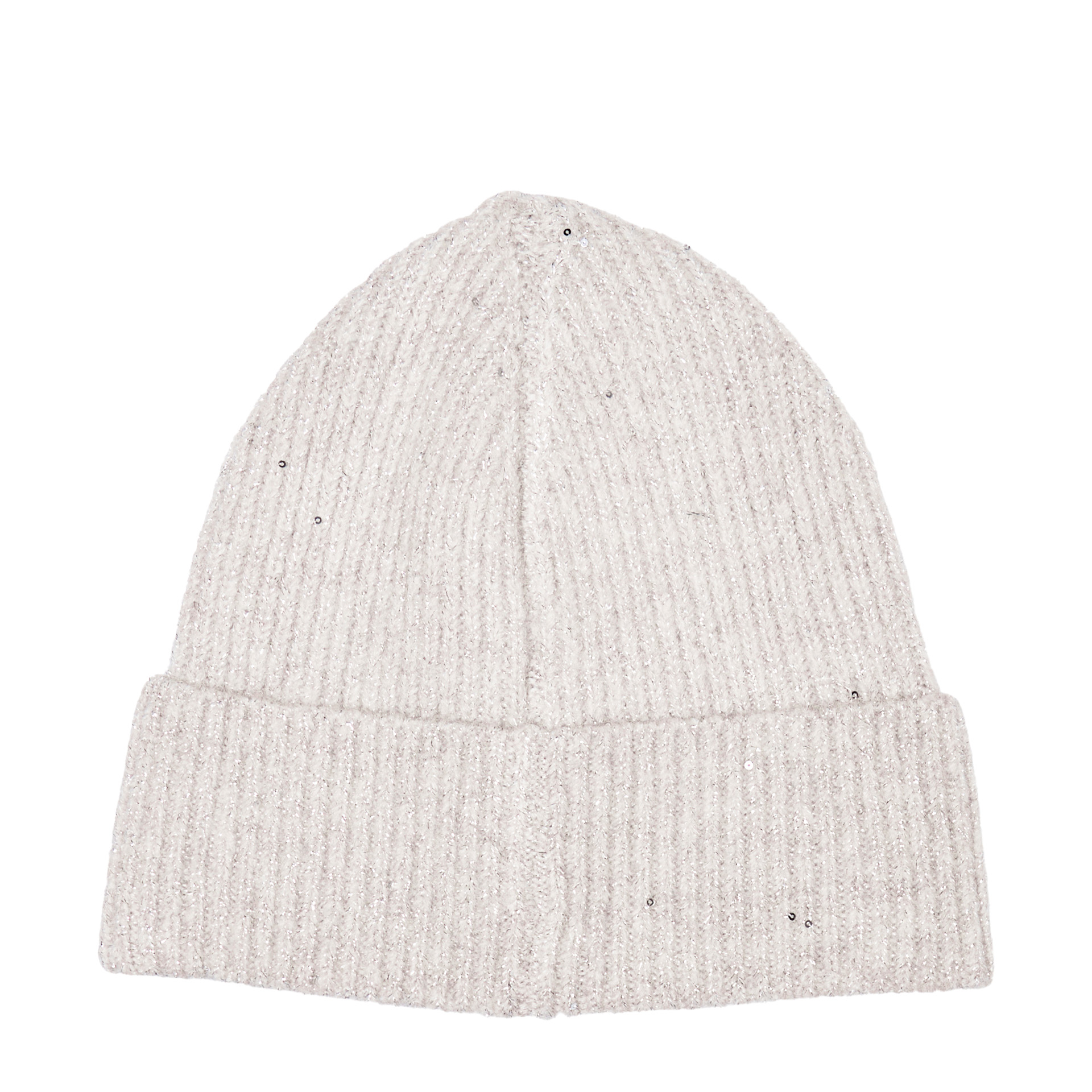 Only  Gorro Sola Glitter Knit Pumice Stone Silver