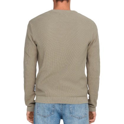 Only&Sons  Camisola Tony Ds 12  Waffle Knit  String Only&Sons  Camisola Tony Ds 12  Waffle Knit  String