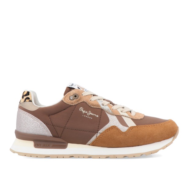 Pepe Jeans Brit Glitter W Camel Beige