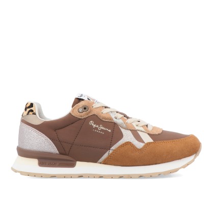 Pepe Jeans Brit Glitter W Camel Beige