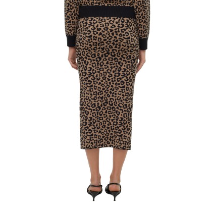 Vero Moda  Saia Aria Art Nw Pencil Rep Black W. Silver Min Vero Moda  Saia Aria Art Nw Pencil Rep Black W. Silver Min