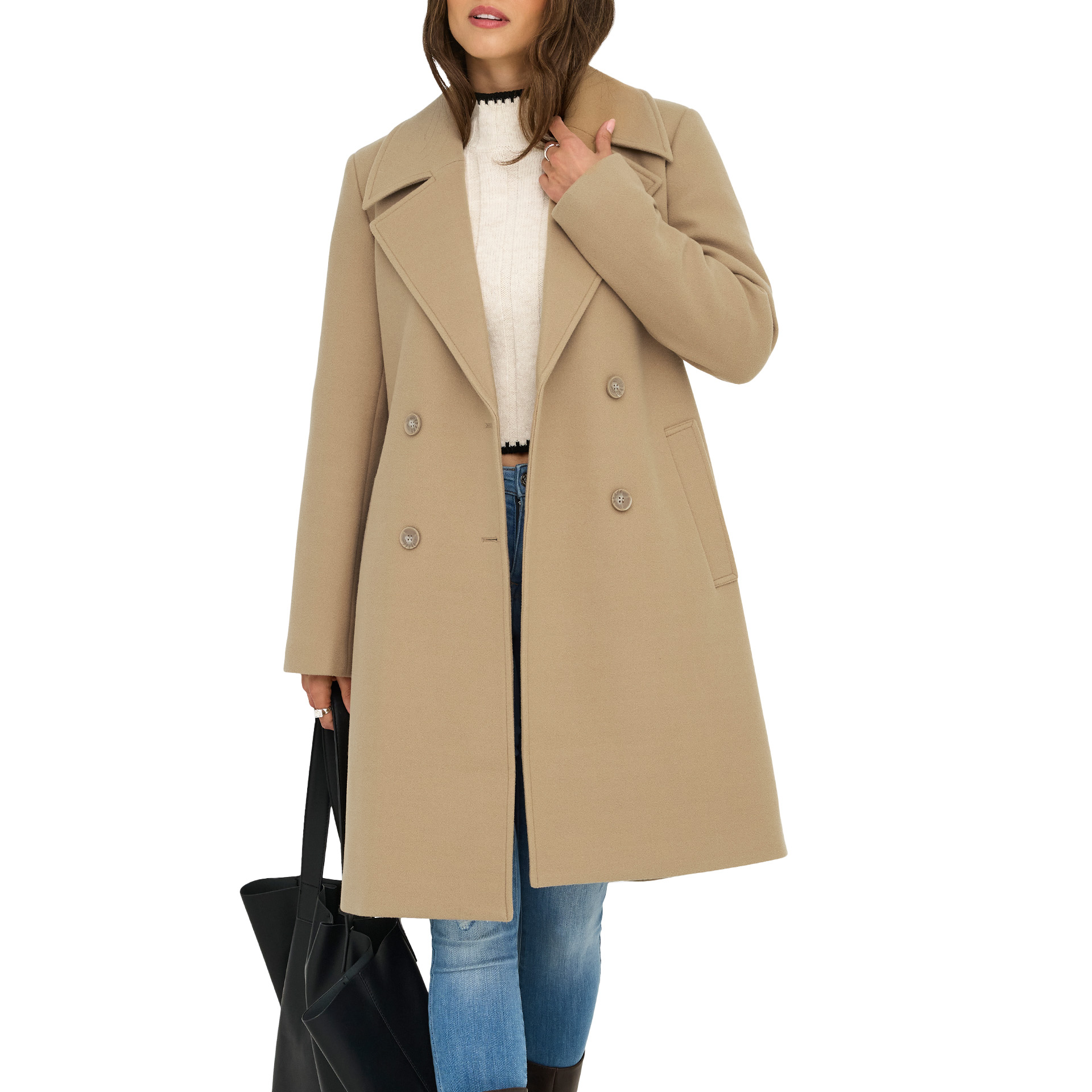 Only Casaco Adina Life Long Otw Tannin