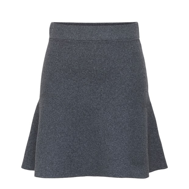Only  Saia Ama Life Skater Knt Medium Grey Melange