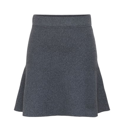 Only  Saia Ama Life Skater Knt Medium Grey Melange