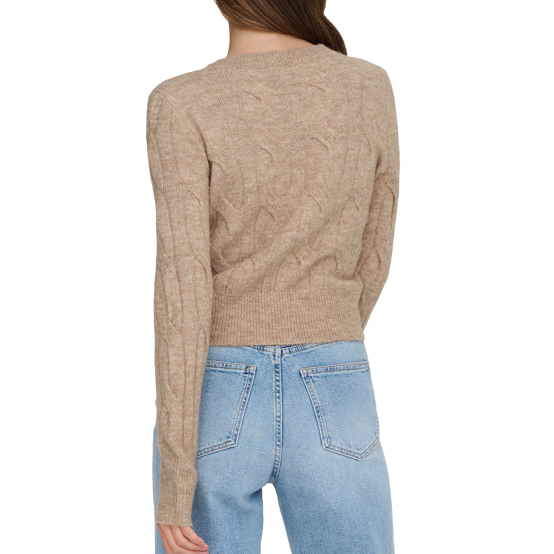 Only Onlrio Life Cable O-neck Cardi Knt