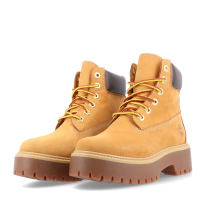 Timberland Stone Street 6 Inch Lace Up Waterproof Boot Wheat