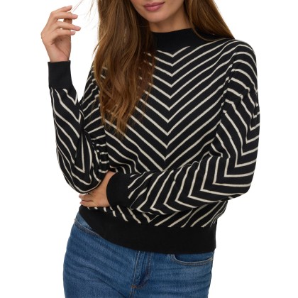 Vero Moda  Camisola Capricorn Bf Black W. Birch