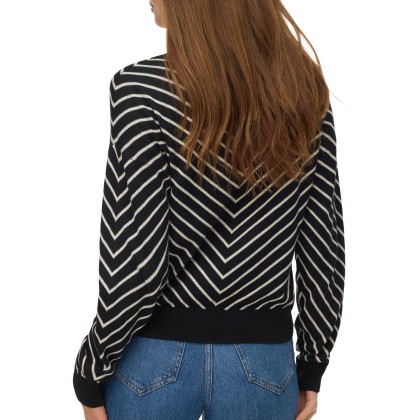 Vero Moda  Camisola Capricorn Bf Black W. Birch Vero Moda  Camisola Capricorn Bf Black W. Birch