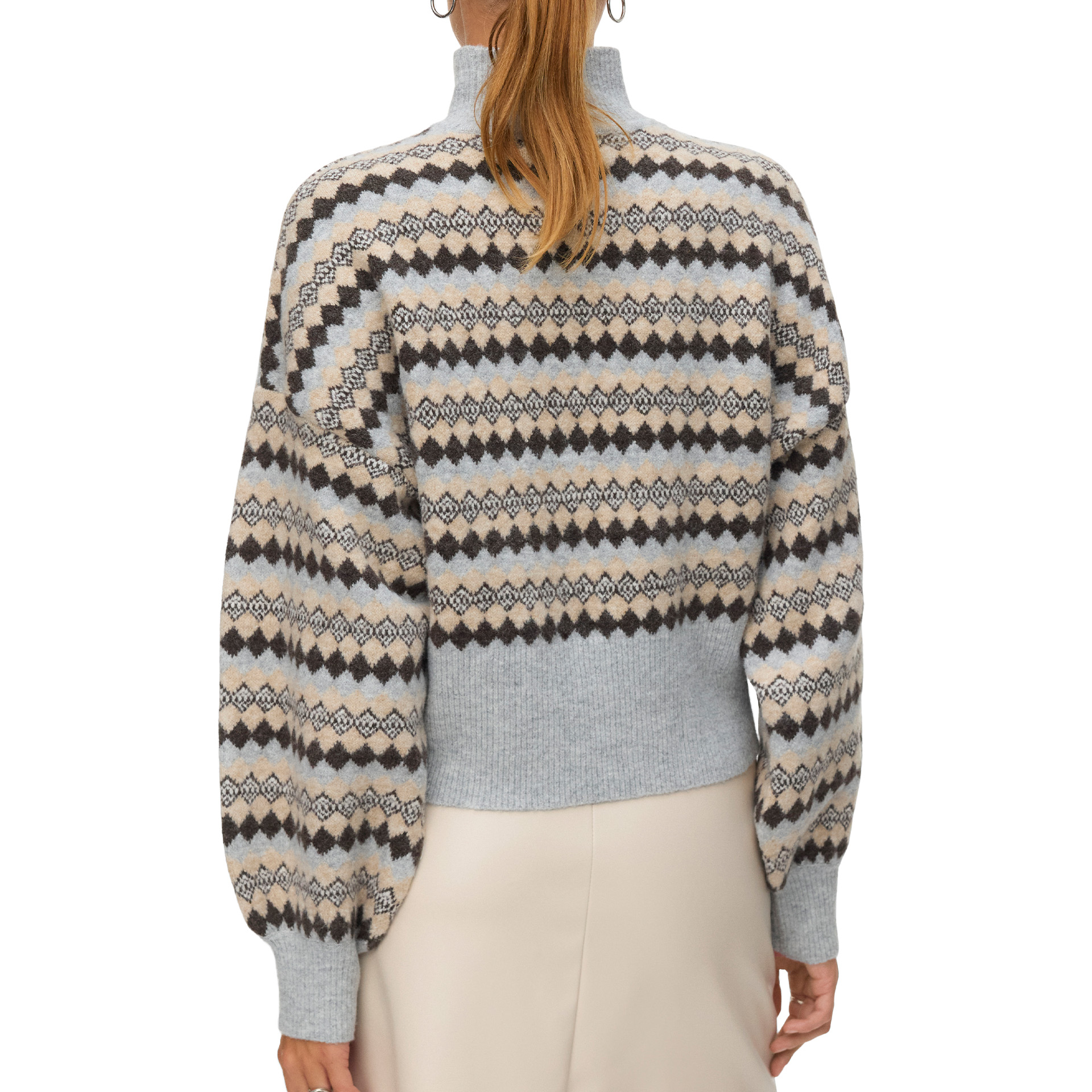 Vero Moda  Camisola Gaiva  Light Grey Melange C