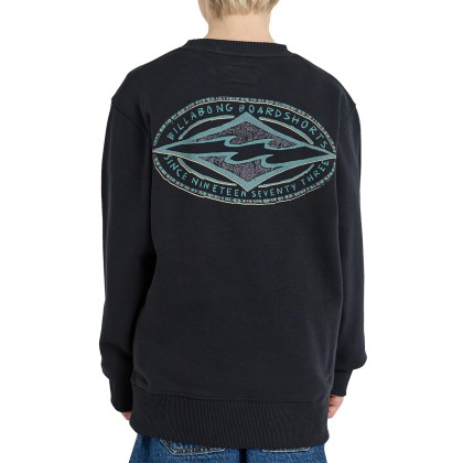 Billabong Sweat Basica Foundation Black