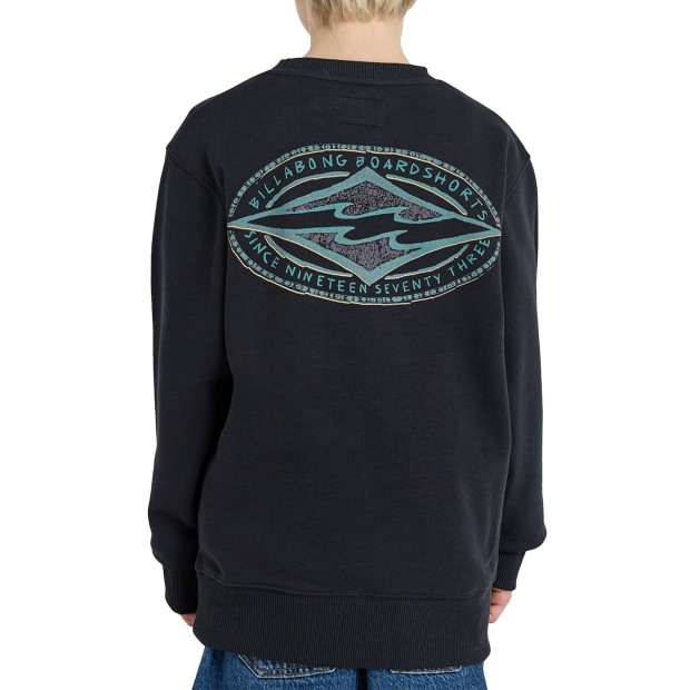 Billabong Sweat Basica Foundation Black