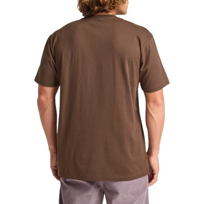 Billabong T-shirt Arch Crew Dark Cedar