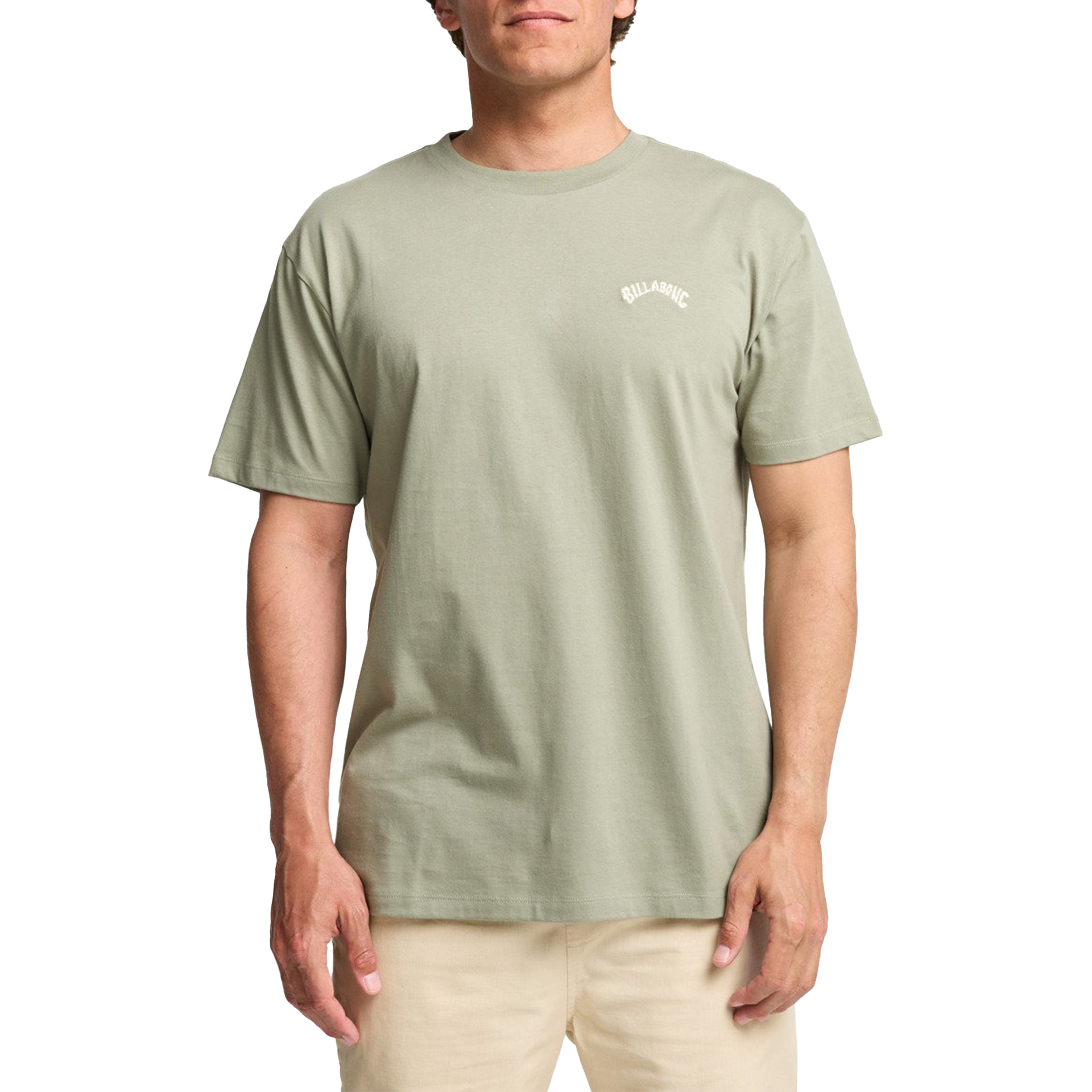 Billabong T-shirt Arch Crew Grey Green