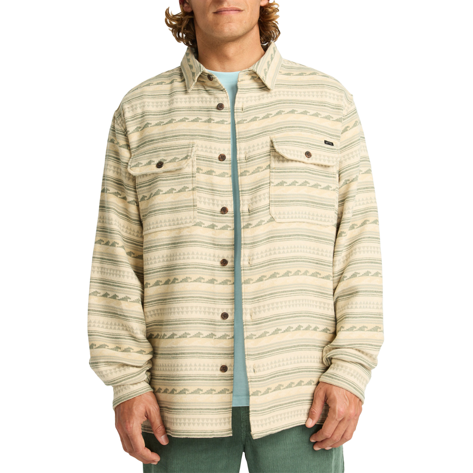 Billabong Camisa Offshore Jacquard Flannel Hunter