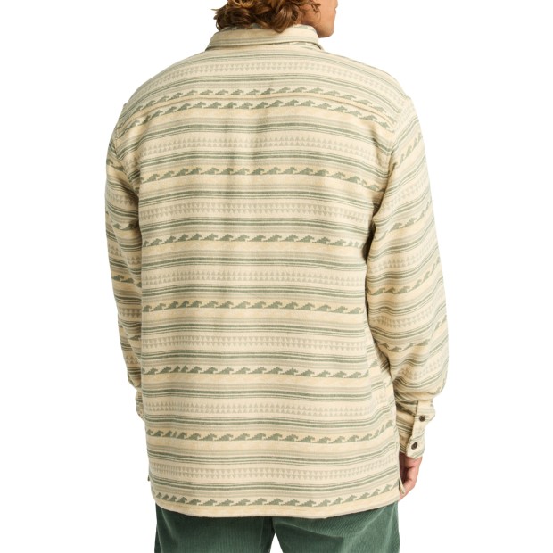 Billabong Camisa Offshore Jacquard Flannel Hunter
