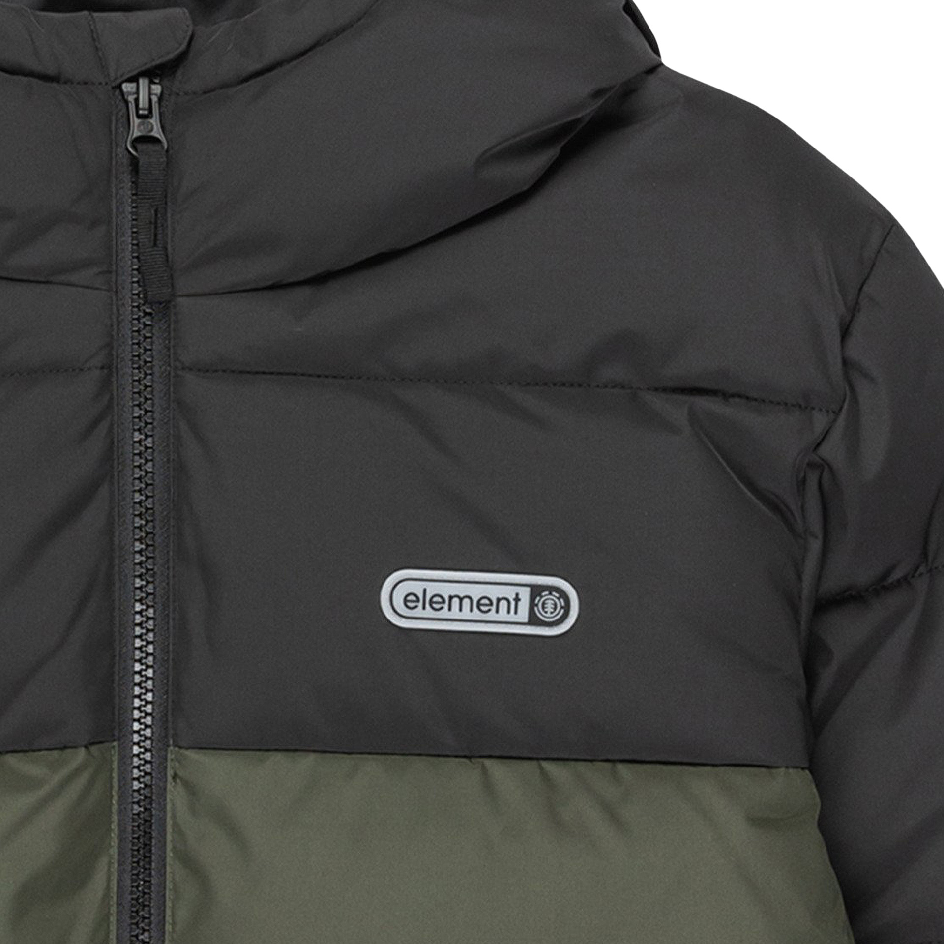 Element Blusão Classic Hooded Puffer Forest Night