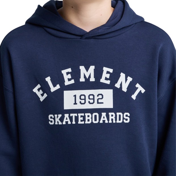 Element Sweat Capuz Home Team Eclipse Navy