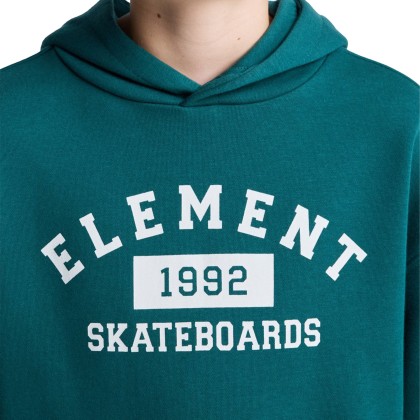 Element Sweat Capuz Home Team Dark Green