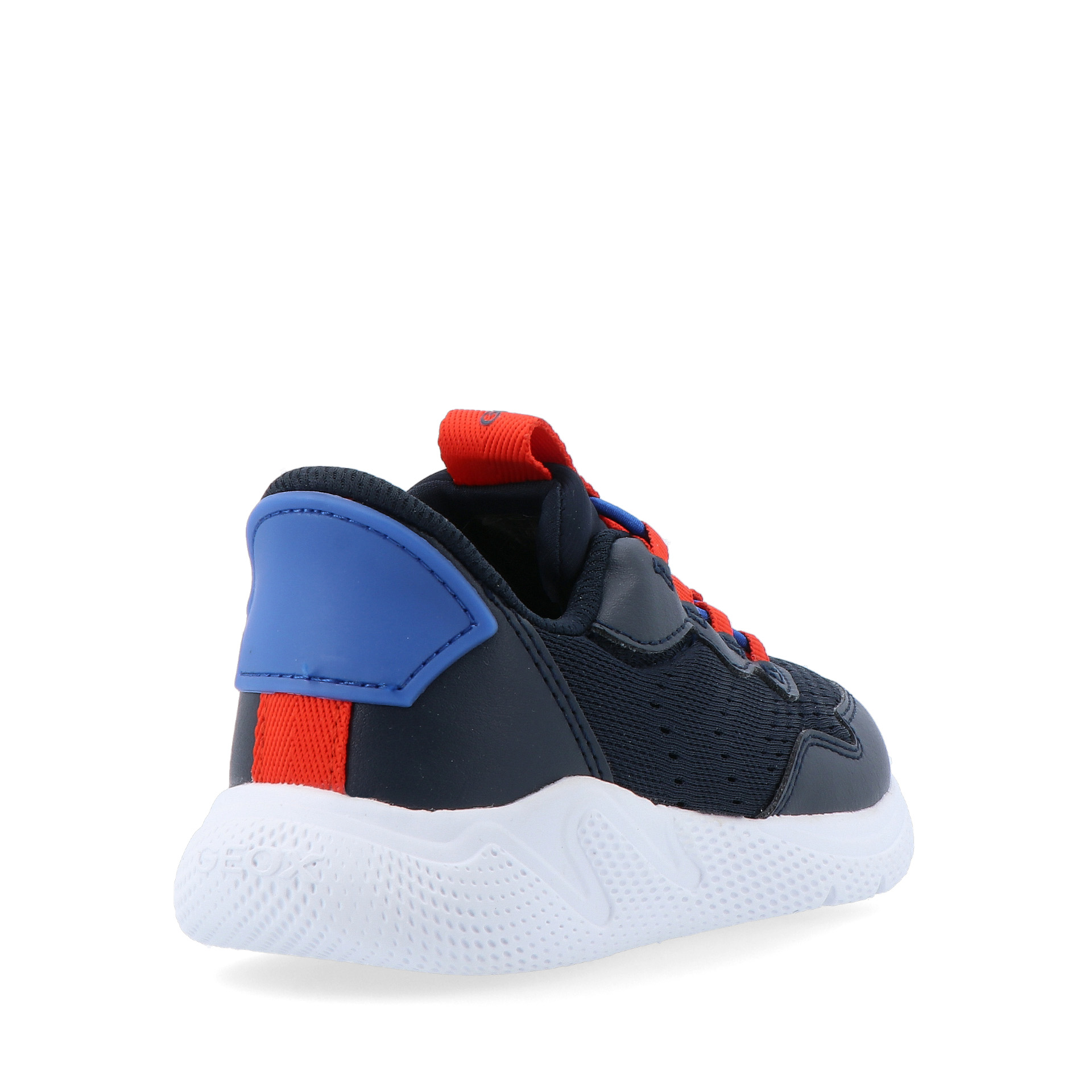 Geox J Sprintye Fast In B Navy/red