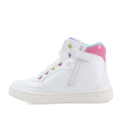 Geox J Skylin White/multicolor