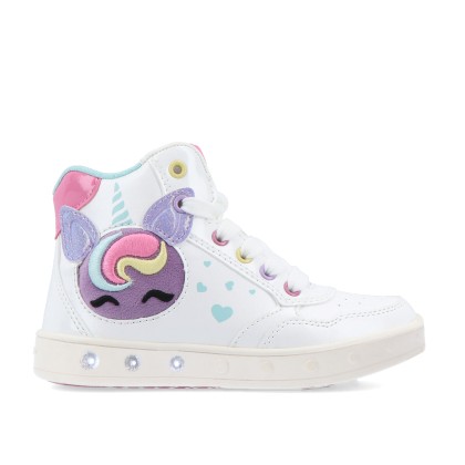 Geox J Skylin White/multicolor