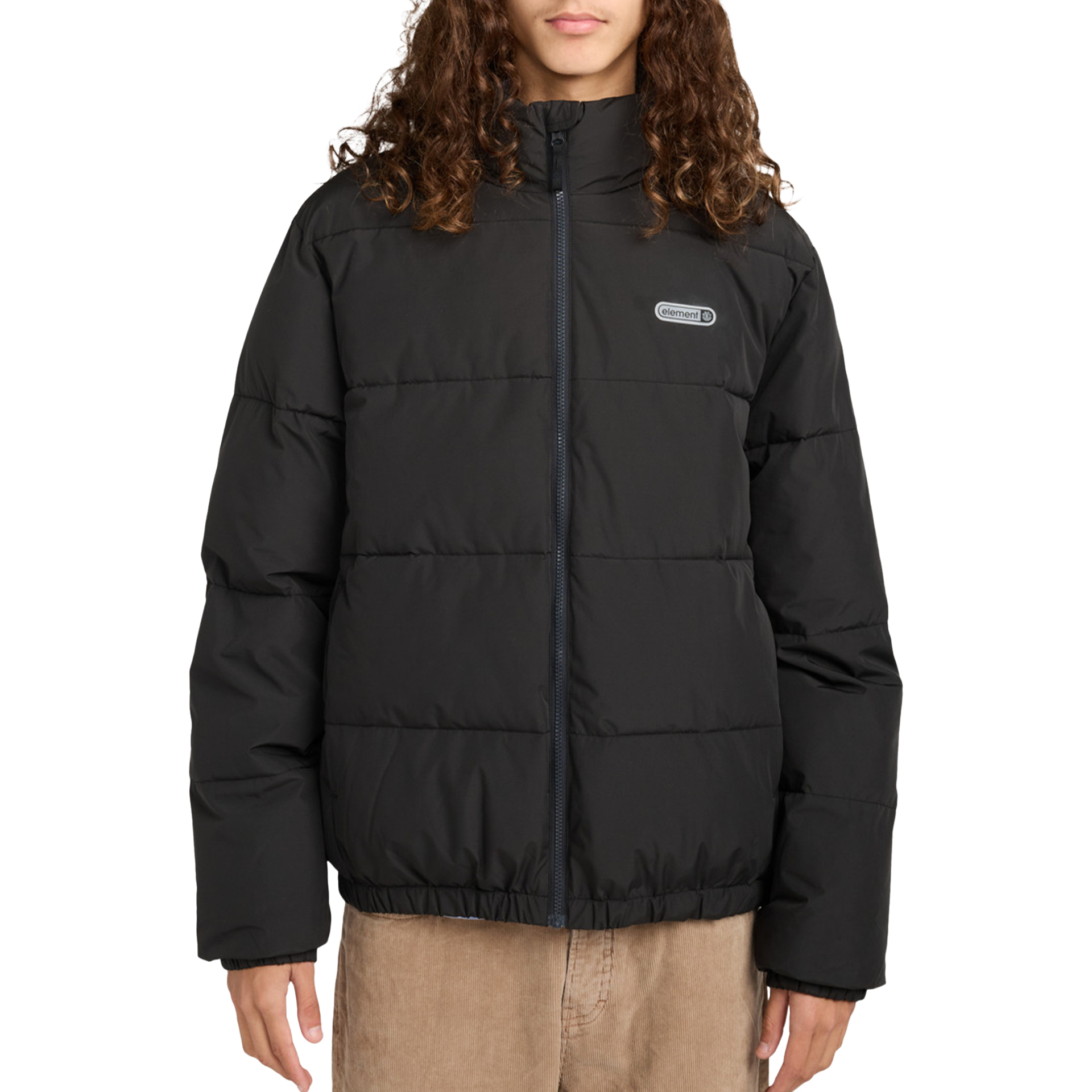 Element Blusão Classic Puffer Flint Black