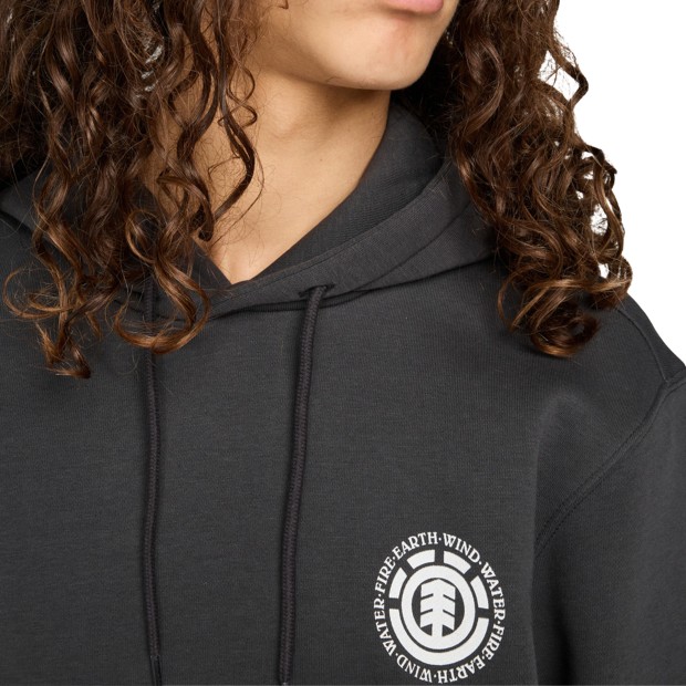 Element Sweat Capuz Seal Bp Off Black