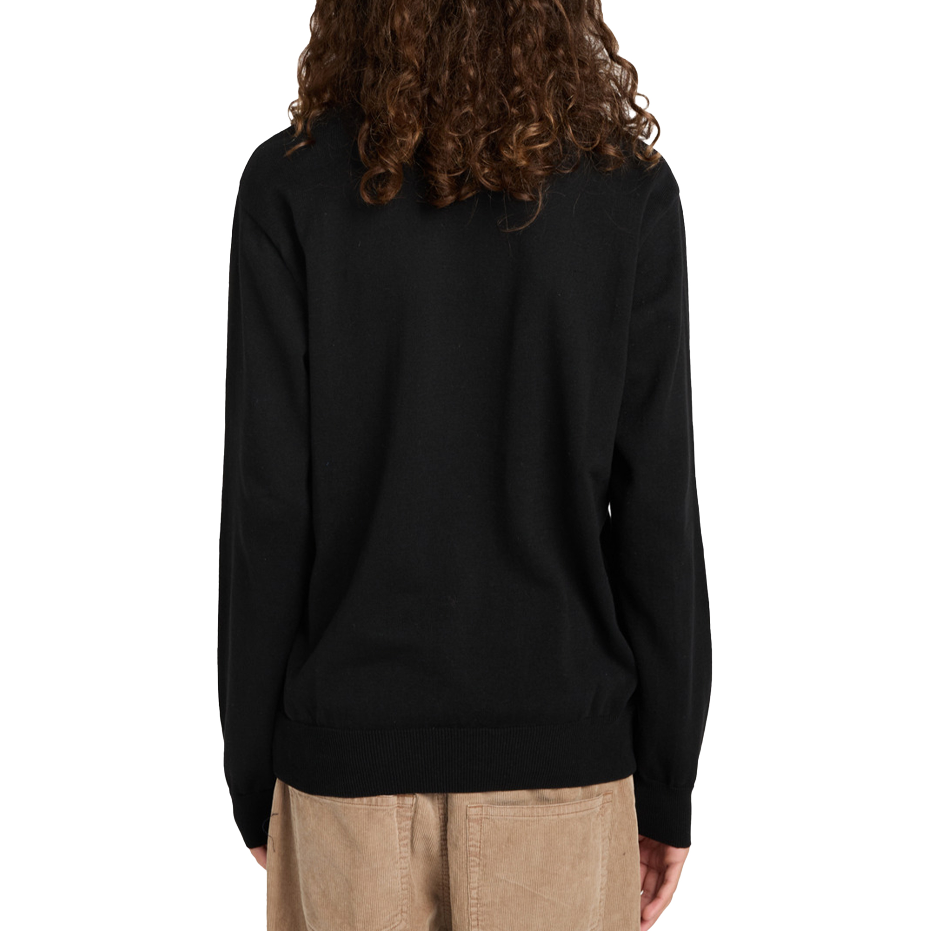 Element Camisola Icon Embroidery Off Black