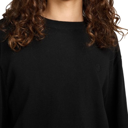 Element Camisola Icon Embroidery Off Black