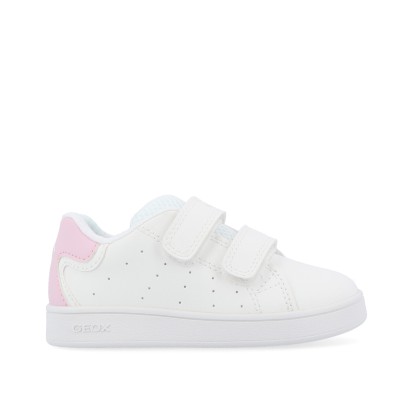 Geox B Eclyper White/lt Pink