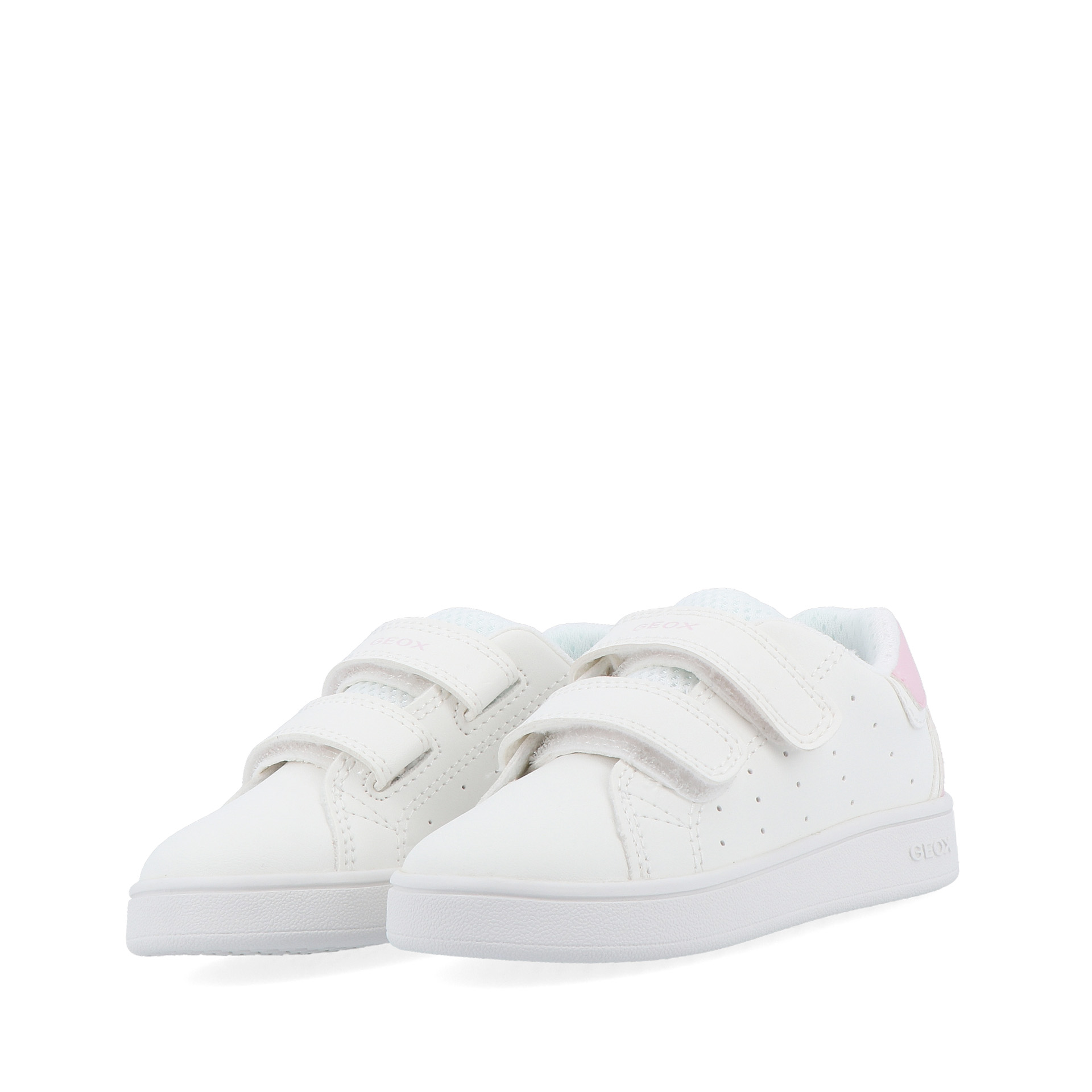 Geox B Eclyper White/lt Pink