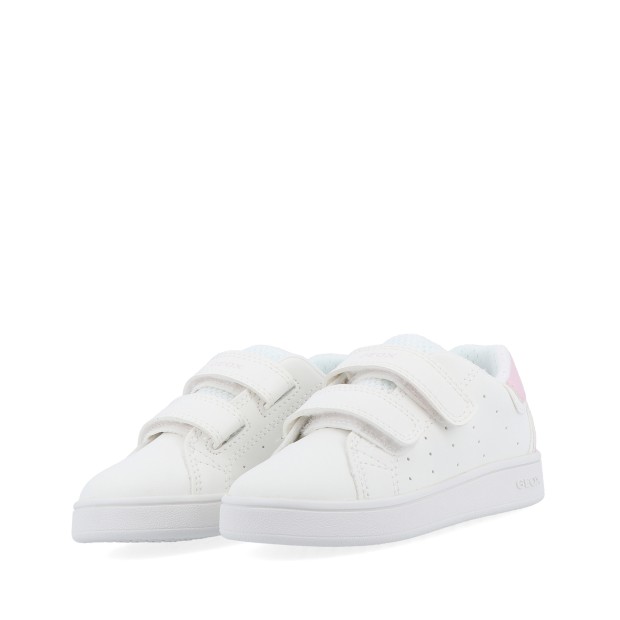 Geox B Eclyper White/lt Pink