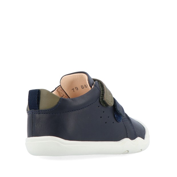 Geox B Steppieup Navy/pistachio