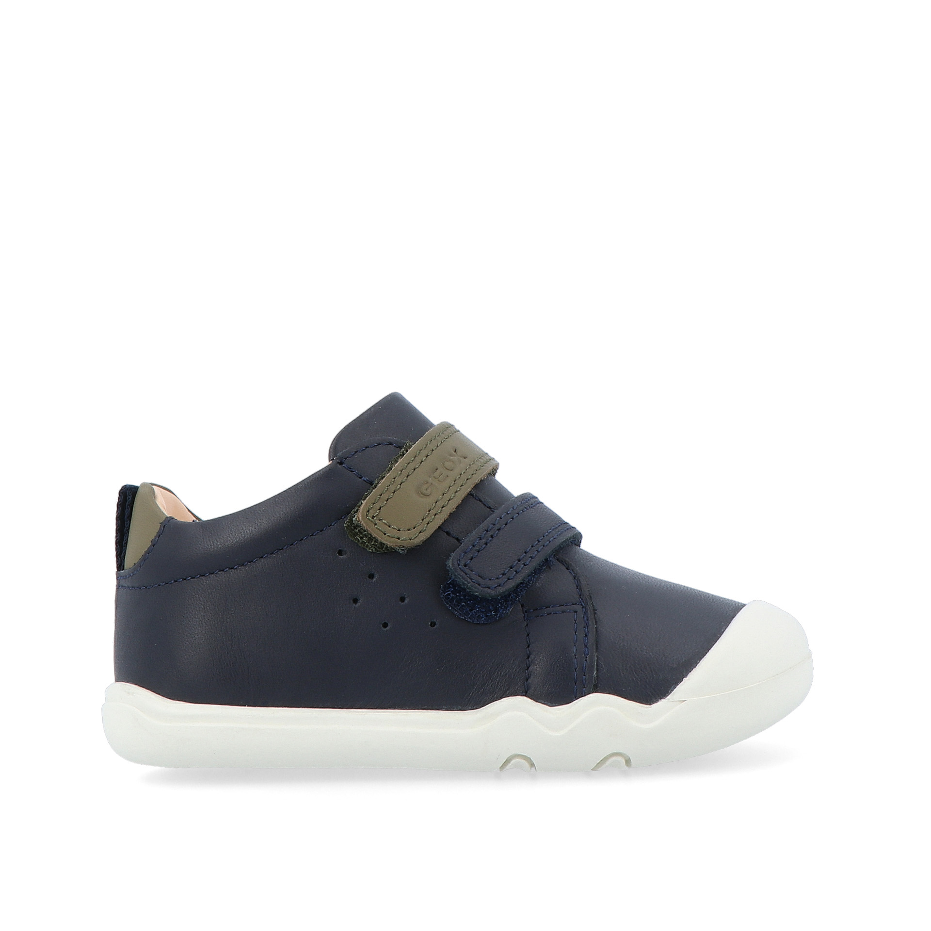 Geox B Steppieup Navy/pistachio