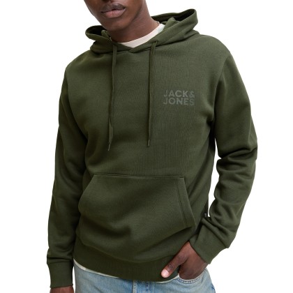 Jack & Jones Sweat Jjecorp Logo Hood Duffel Bag Small Print