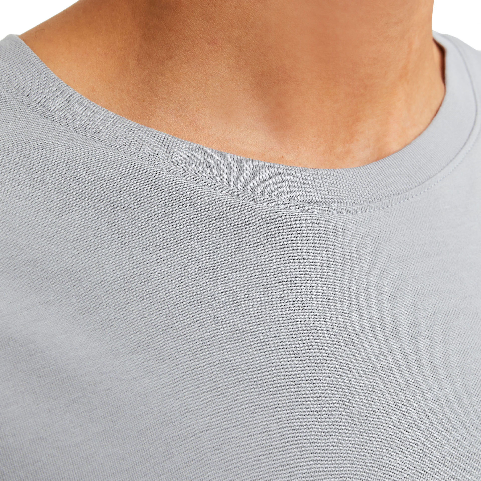 Jack & Jones T-shirt Jjeorganic Basic O-neck Ultimate Grey