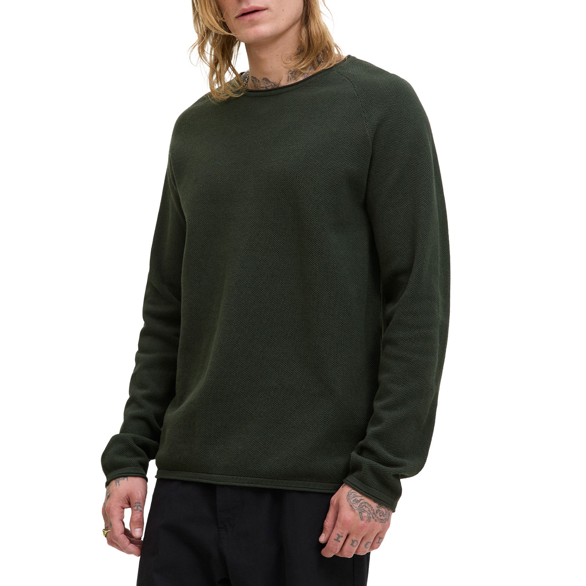 Jack & Jones Camisola Jjehill Knit Crew Neck Duffel Bag Twist