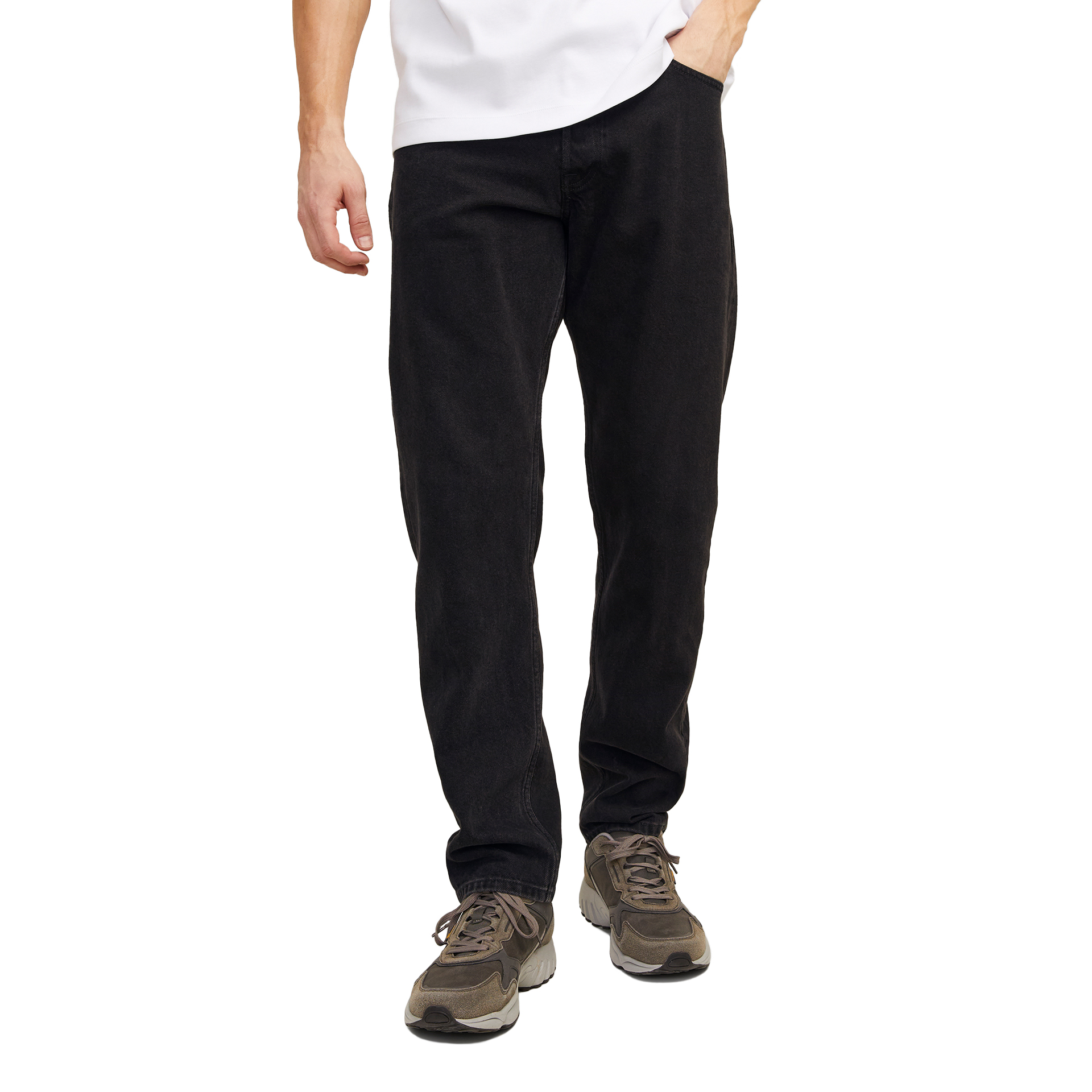 Jack & Jones Calça Jjichris Jjoriginal Sbd 981 Black Denim