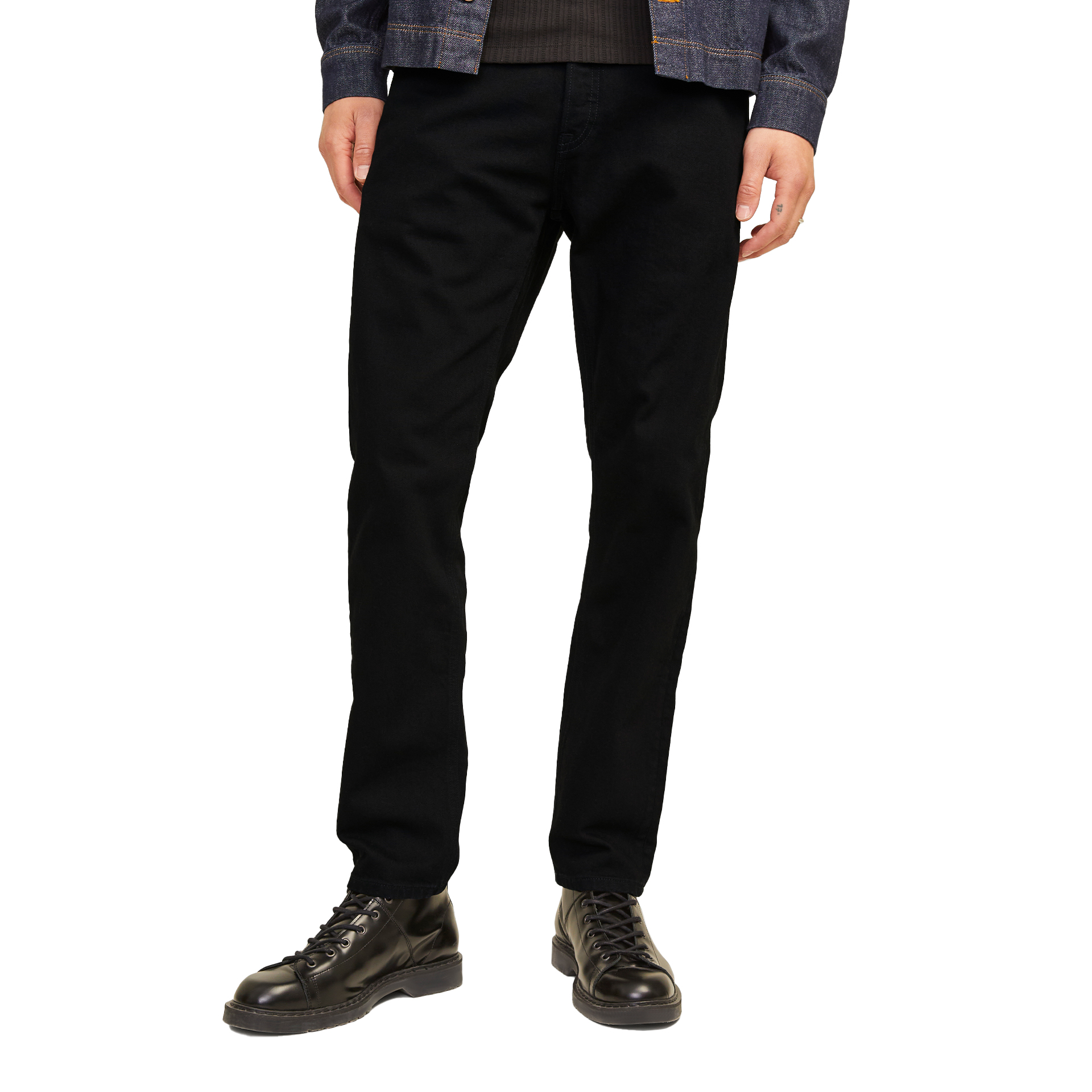 Jack & Jones Calça Jjimike Jjoriginal Sbd 553 Black Denim