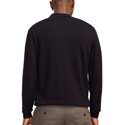 Jack & Jones Polo Jjeemil Knit Half Zip Black