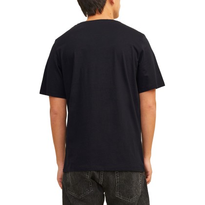 Jack & Jones T-shirt Jjecorp Logo O-neck Black Small Print/black
